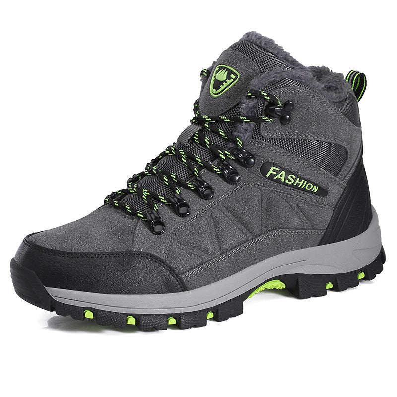 Winter Outdoor Hohe Baumwolle gepolsterte Schuhe Sportkletterschuhe